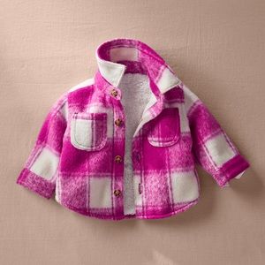 New Hilary Duff Carter's Baby Plaid Sherpa Shacket, 18 Months